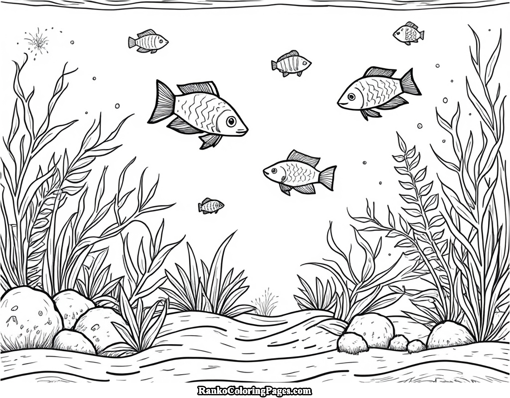 Fishes in underwater