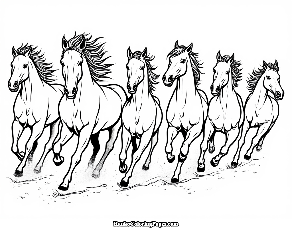 Six Horses Image