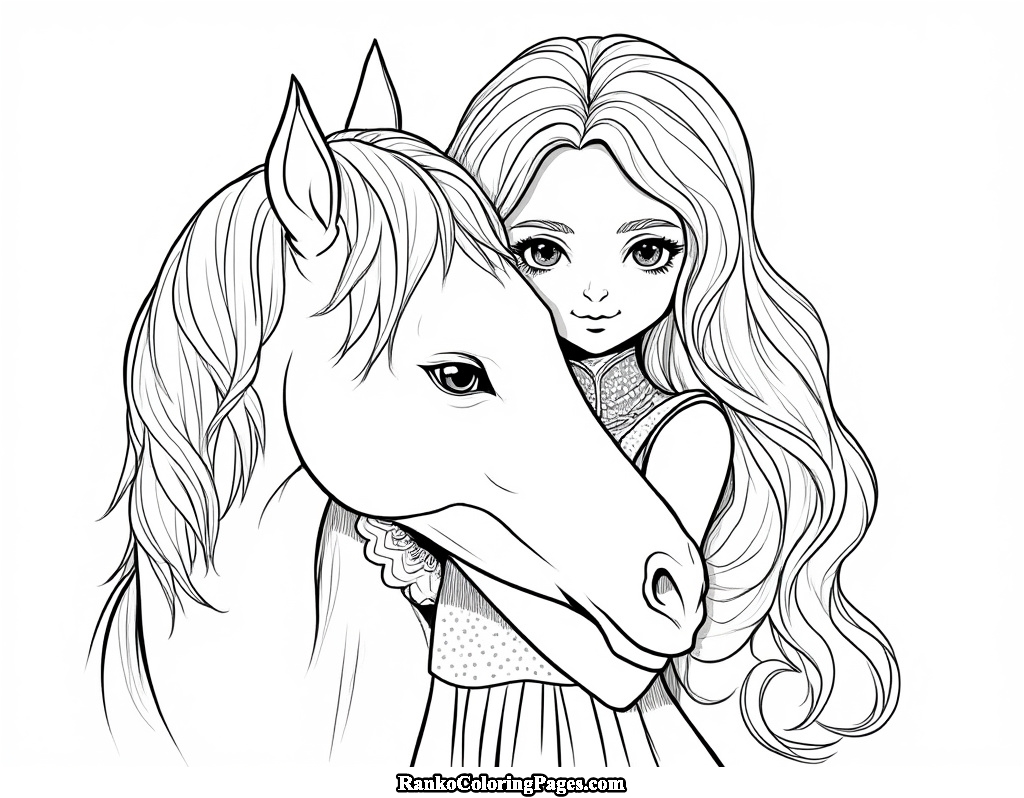 girl with horse