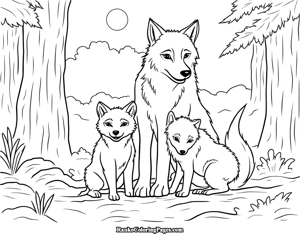 wolf cute babies